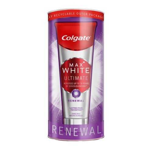 Colgate<sup>®</sup> Max White Ultimate Renewal Whitening Tandpasta