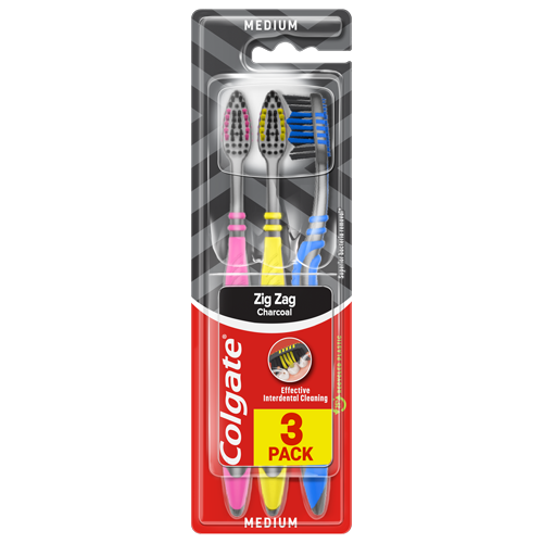 Colgate Zig Zag Charcoal tandenborstel