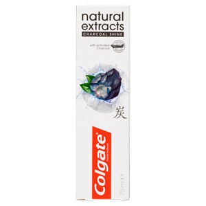 Colgate Tandpasta Natural Extract Charcoal Shine