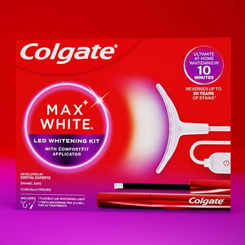 Max White LED whitening kit